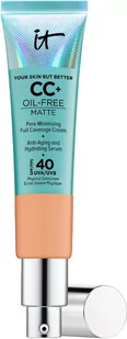 IT Cosmetics IT Cosmetics Podkłady Your Skin But Better CC+ Oil-Control Matte SPF 40+ Neutral Tan 32.0 ml - Kremy CC - miniaturka - grafika 1