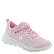 Buty dla dziewczynek - Skechers Sneakersy dziewczęce Wave 92, różowy, 35.5 EU - miniaturka - grafika 1