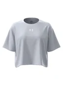 Koszulki i topy damskie - Under Armour Koszulka w kolorze jasnoszarym - miniaturka - grafika 1