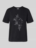 Koszulki i topy damskie - T-shirt z nadrukowanym motywem model ‘NORA’ - miniaturka - grafika 1