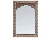 Lustra - Beliani Lustro ścienne 60 x 95 cm miedziane PALI - miniaturka - grafika 1