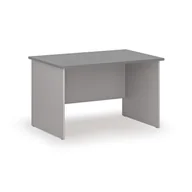 Biurka - Biurko proste PRIMO GRAY, 1200 x 800 mm, szary/grafit - miniaturka - grafika 1
