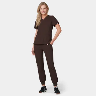 Vena Bluza Medyczna Emily Scrubs Dark Chocolate Rozmiar: S - Odzież medyczna - miniaturka - grafika 1