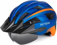 Kaski rowerowe - Kask Rowerowy Victgoal Mtb Eps 310g R L: 57-61cm czarny - miniaturka - grafika 1