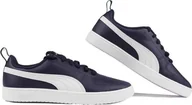 Buty dla dziewczynek - Puma Buty dla dzieci Puma Rickie Jr granatowe 384311 07 37,5 - miniaturka - grafika 1