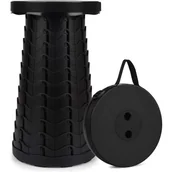 Zawiasy, okucia i inne akcesoria - Przenośny składany zestaw krzeseł do wędrówek, wędkowania i plecakowania, maks. waga: 210 kg (czarny) - miniaturka - grafika 1