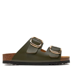 Klapki Scholl Noelle F30065 Khaki - Klapki i japonki damskie - miniaturka - grafika 1