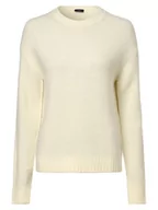Swetry damskie - Joop - Sweter damski, beżowy|biały - miniaturka - grafika 1