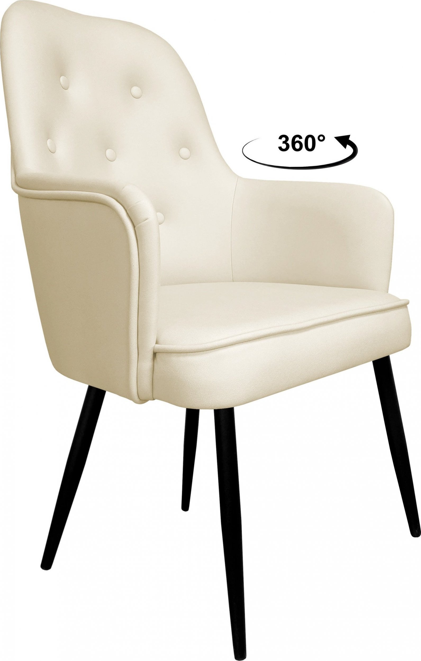 Atos Krzesło obrotowe SARA noga czarna Vega02