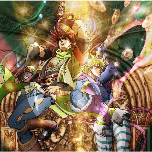 Plakat Anime JoJo no Kimyou na Bouken JOJO_078 A1+ Custom Manga
