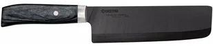 Kyocera KYOCERA JPN 161nbk Japan serii Nakiri nóż do warzyw z ceramiki, 15 cm, czarna drewniana rączka, JPN-161N BK - Noże kuchenne - miniaturka - grafika 3