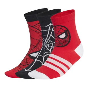 Dziecięce Skarpety za kostkę ADIDAS LK MRVL SM 3PP JG5787 – Czerwony - Skarpetki dla dzieci - miniaturka - grafika 1