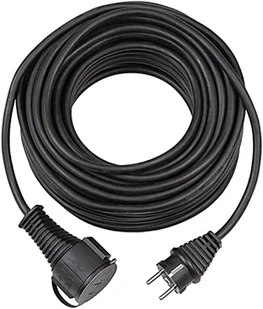 Brennenstuhl Kabel przedłużający (Przedłużacz) IP44 25 m 1x230V H07R - Przedłużacze i rozgałęźniki - miniaturka - grafika 1