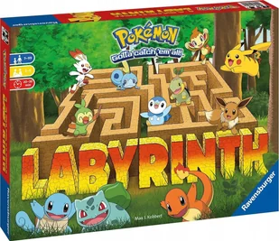 Ravensburger Gra planszowa Pokemon Labyrinth - Gry planszowe - miniaturka - grafika 1