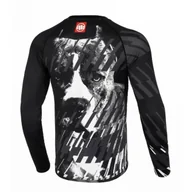 Odzież taktyczna i umundurowanie - Longsleeve Rashguard Pit Bull Performance Pro plus Street Dog - Czarny - miniaturka - grafika 1