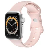 Akcesoria do smartwatchy - Pasek CELLY Silic do Apple Watch 8/9/SE/SE 2/SE 2022 (38/40/41mm) Różowy - miniaturka - grafika 1
