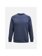 Bluzy męskie - Bluza Peak Performance M Original Small Logo Crew niebieski XL - miniaturka - grafika 1