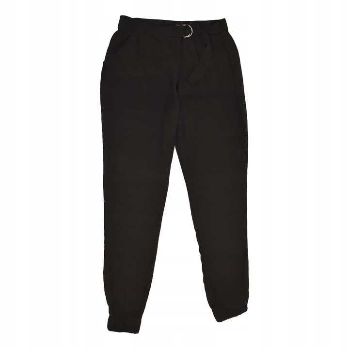 Spodnie Materiałowe Damskie Czarne Rozmiar M *Bershka*