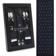 Dodatki do ubrań - SZELKI do Spodni Męskie w Pudełku PREMIUM Mocne Elastyczne od S do XXL - miniaturka - grafika 1