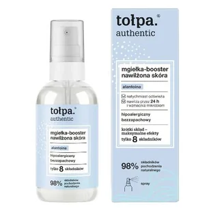 Tołpa Tołpa authentic mgiełka-booster nawilżona skóra 75 ml - Kremy do twarzy - miniaturka - grafika 1