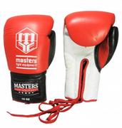 Rękawice bokserskie - Masters Fight Equipment, Rękawice bokserskie, RBT-600, czerwony, rozmiar 8 - miniaturka - grafika 1