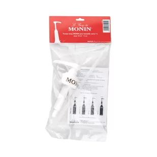 Pompka dozownik 10 ml do syropów MONIN - GLASS 1L - Syropy i koncentraty owocowe - miniaturka - grafika 1