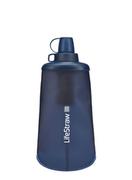 Shakery i bidony sportowe - LifeStraw Peak Squeeze, Filt do wody z miękką butelką 650ml, Mountain Blue - miniaturka - grafika 1