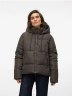 Kurtki damskie - Vero Moda Kurtka pikowana w kolorze brązowym - miniaturka - grafika 1