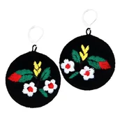 Kolczyki - KOLCZYKI FOLK - HAFT KOCIEWSKI - miniaturka - grafika 1