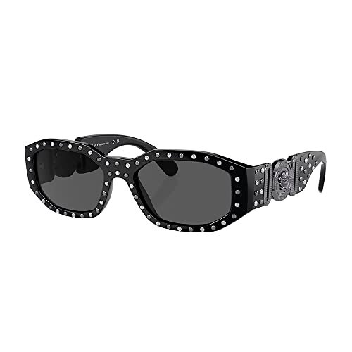 Versace 0VE4361 53 539887 okulary przeciwsłoneczne, unisex-dorośli, wielokolorowe (wielokolorowe), jeden rozmiar