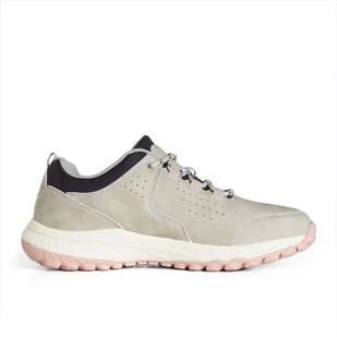 Buty miejskie sneakersy damskie - KEITH CAMPUS jasno szary Rozmiar: 38 - Buty trekkingowe damskie - miniaturka - grafika 1