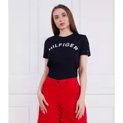 Koszulki i topy damskie - Tommy Hilfiger T-shirt | Regular Fit - miniaturka - grafika 1