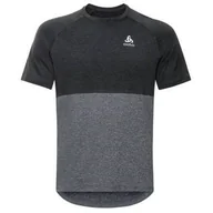 Pozostała odzież narciarska - Koszulka tech. męska Odlo T-shirt s/s crew neck RIDE EASY ODLO S - miniaturka - grafika 1