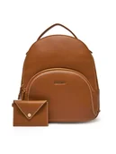 Plecaki - Liu Jo Plecak AA5157 E0058 Brązowy - miniaturka - grafika 1