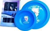 Miseczki i talerzyki dla dzieci - Dajar ZESTAW NACZYŃ I SZTUĆCÓW FROZEN DISNEY KRAINA LODU - miniaturka - grafika 1
