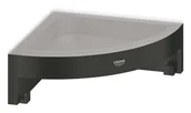 Półki łazienkowe - Grohe QuickFix Start Cube - Półka narożna, czarny mat 411062430 - miniaturka - grafika 1