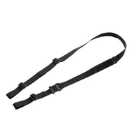 Odzież taktyczna i umundurowanie - Magpul - Zawieszenie taktyczne 2 punktowe MS1® Lite Sling - Czarny - MAG1312 - miniaturka - grafika 1