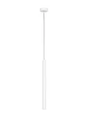 Lampy sufitowe - Kaspa Lampa wisząca Roll 1 biała 10706101 - miniaturka - grafika 1