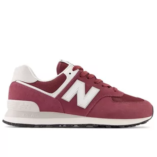 Buty New Balance U574MR2 - bordowe - Buty sportowe męskie - miniaturka - grafika 4