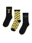 Skarpetki dla dzieci - Batman Skarpety długie CEO-ACCCS-AW25-205WBBAT(3-PACK) Czarny - miniaturka - grafika 1