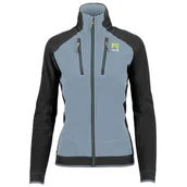 Kurtki i kamizelki sportowe damskie - Bluza damska Karpos Alagna Evo W Jacket Rozmiar: S / Kolor: czarny/szary - miniaturka - grafika 1
