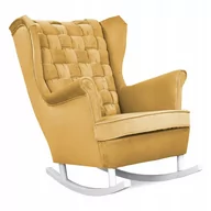 Fotele - Fotel uszak bujany skandynawski Carol Family Meble - miniaturka - grafika 1