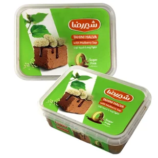 Chałwa Perska z Syropem z Morwy 0% Cukru 400g Shirreza - Chałwa - miniaturka - grafika 1