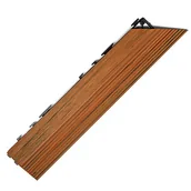 Podesty i deski tarasowe - Podest Tarasowy Kompozytowy Premium Narożny Prawy Amber - miniaturka - grafika 1