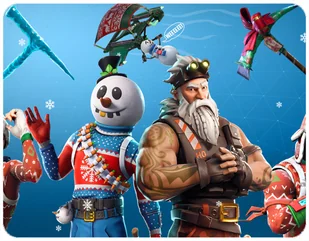PODKŁADKA POD MYSZKĘ FORTNITE Z IMIENIEM 23x19CM DO LAPTOPA - Podkładki pod mysz - miniaturka - grafika 1