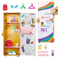 Akcesoria dla lalek - Rainbow High Locker Szkolna Szafka Zestaw Dla Lalek - miniaturka - grafika 1