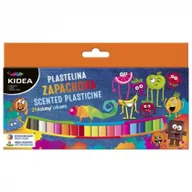 Masy plastyczne - Plastelina zapachowa 24 kolory KIDEA - DERFORM - miniaturka - grafika 1