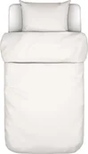 Pościel - Pościel Tove 135 x 200 cm biała z poszewką na poduszkę 80 x 80 cm - miniaturka - grafika 1