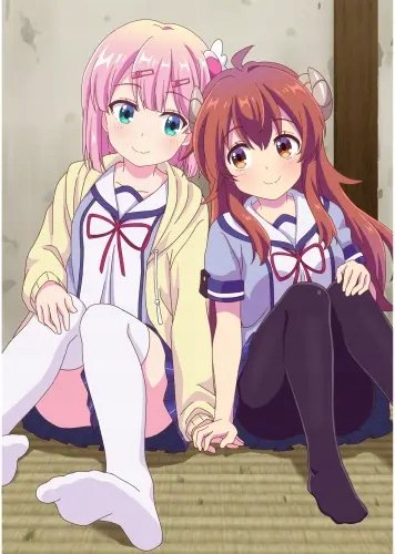 Plakat Anime Machikado Mazoku MM_016 A2 (custom)