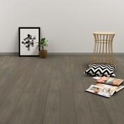Panele podłogowe - vidaXL Samoprzylepne panele podłogowe 4,46 m, 3 mm, PVC szaro-brązowe - miniaturka - grafika 1